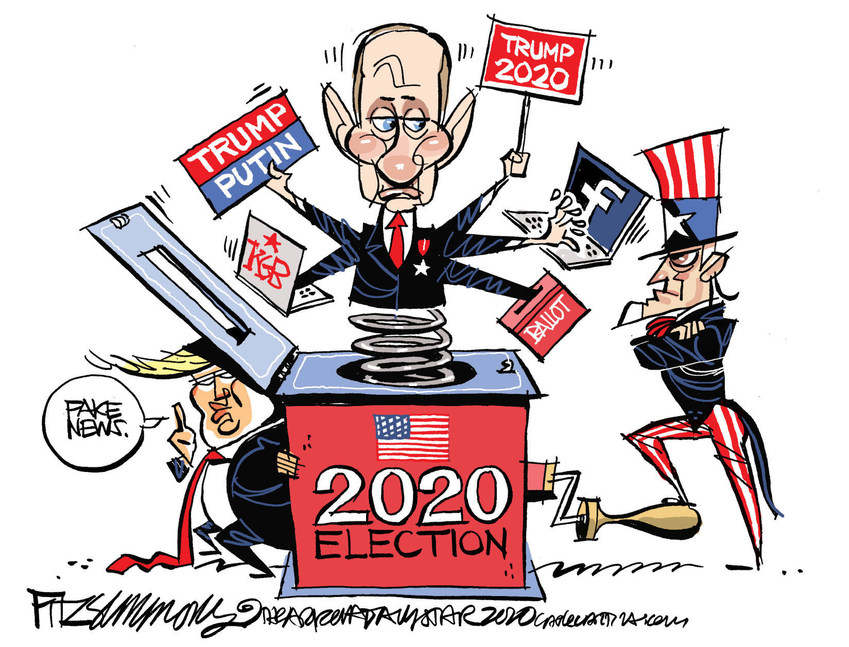 Daily Fitz Cartoon: In your ballot box